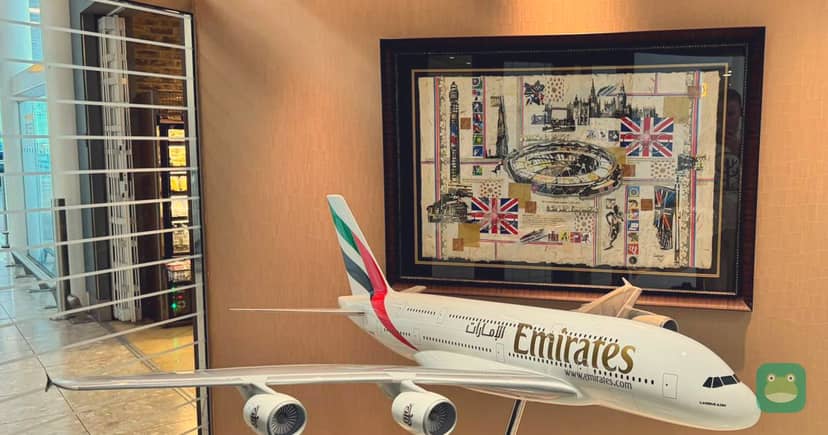 Emirates Lounge, LHR